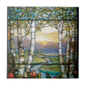 Sonnenaufgang Fliese (Vorderseite)