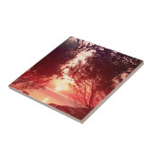 Sonnenaufgang Fliese (Seite)