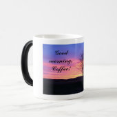 Sonnenaufgang-Foto Verwandlungstasse (Vorderseite Links)