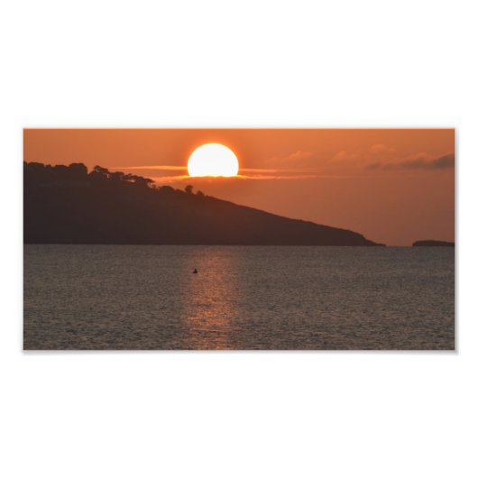 Sonnenaufgang Fotodruck (Vorne)
