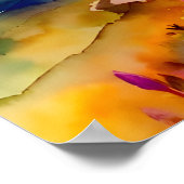 Sonnenaufgang Frische Pasta machen Poster (Ecke)