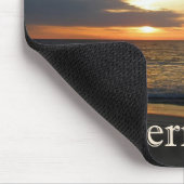 Sonnenaufgang-Geburtstags-Chef Mousepad (Ecke)
