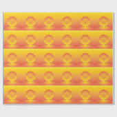 Sonnenaufgang Geschenkpapier (Flach)