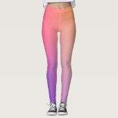 Sonnenaufgang Glow-Übung Leggings (Vorderseite)