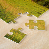 Sonnenaufgang-goldenes Licht Boulders Colorado Puzzle (Seite)