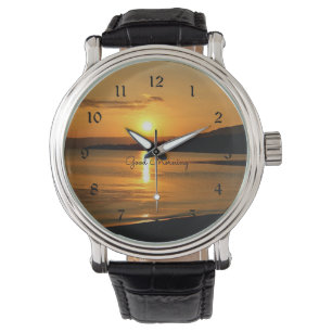 Sonnenaufgang - Guten Morgen Armbanduhr