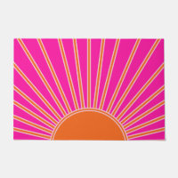 Sonnenaufgang Heiß rosa und orange Preppy Sonnensc
