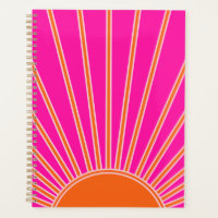 Sonnenaufgang Heiß rosa und orange Preppy Sonnensc