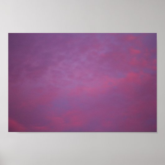 Sonnenaufgang Himmel, Ohio Poster (Vorne)