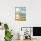 Sonnenaufgang Himmel über Frieden innerhalb der In Poster (Heimbüro)