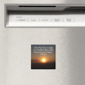 Sonnenaufgang & Hoffnung Magnet (In Situ (Geschirrspüler))