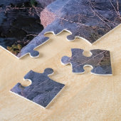 Sonnenaufgang im Badlands Nationalpark, South Dako Puzzle (Seite)