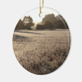 Sonnenaufgang im Bärental Trailhead Landschaft Keramik Ornament (Links)