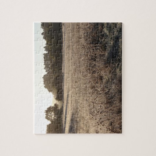 Sonnenaufgang im Bärental Trailhead Landschaft Puzzle (Vertikal)