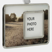 Sonnenaufgang im Bärental Trailhead Landschaft Rahmen-Ornament Silber (Rechts)