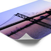 Sonnenaufgang im Delaware Poster (Ecke)