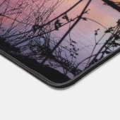 Sonnenaufgang im Duck-Blind Schreibtischunterlage (Ecke)