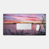 Sonnenaufgang im Duck-Blind Schreibtischunterlage (Tastatur & Maus)