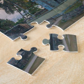 Sonnenaufgang im Galle Fort Lighthouse, Sri Lanka Puzzle (Seite)