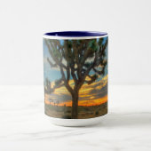 Sonnenaufgang im Joshua-Baum-Nationalpark Tasse (Zentrum)