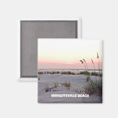 Sonnenaufgang im Juli, Wrightsville Beach Magnet (Vorderseite/Rückseite)