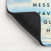 Sonnenaufgang im Meer in ruhiger See - Sonderbotsc Mousepad (Ecke)