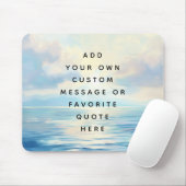 Sonnenaufgang im Meer in ruhiger See - Sonderbotsc Mousepad (Mit Mouse)