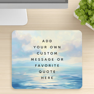 Sonnenaufgang im Meer in ruhiger See - Sonderbotsc Mousepad