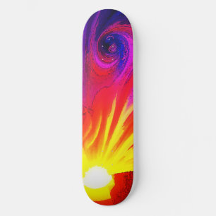 Sonnenaufgang im Multiversum Skateboard