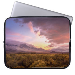 Sonnenaufgang im Owens Valley Laptopschutzhülle