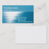 Sonnenaufgang im Ozean Visitenkarte (Vorne/Hinten)