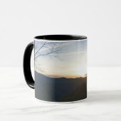 Sonnenaufgang im Smoky-Gebirge Tasse (Vorderseite Links)