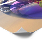 Sonnenaufgang im Universum Poster (Ecke)