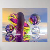 Sonnenaufgang im Universum Poster (Vorne)