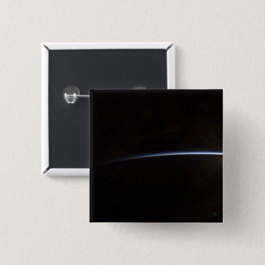 Sonnenaufgang im Weltraum Button (Vorne & Hinten)