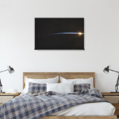 Sonnenaufgang im Weltraum Leinwanddruck (Insitu (Schlafzimmer))