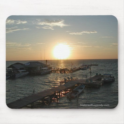 Sonnenaufgang in Belize Mousepad durch die (Vorne)