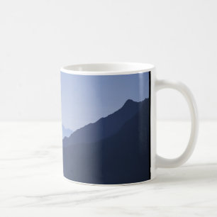 Sonnenaufgang in den Alpen Kaffeetasse