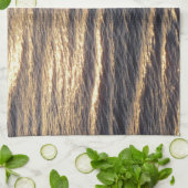 Sonnenaufgang in den Meeresgewässern - Fotografie Küchentuch (Gefaltet)