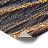 Sonnenaufgang in den Meeresgewässern - Fotografie Poster (Ecke)