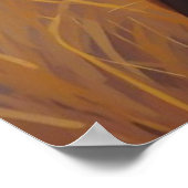 Sonnenaufgang in den Serengeti Poster (Ecke)