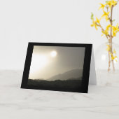 Sonnenaufgang in der hohen Wüste Karte (Gelbe Blume)