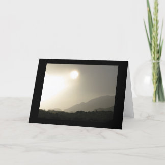 Sonnenaufgang in der hohen Wüste Karte