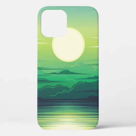 Sonnenaufgang in der Seemaschine, Kleidung, Kunst, Case-Mate iPhone Hülle (Rückseite)