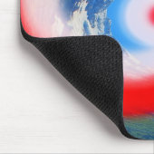 Sonnenaufgang in der Welt der Alien Mousepad (Ecke)