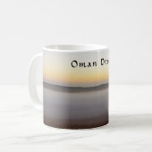 Sonnenaufgang in der Wüste der Wahiba-Sande in Oma Kaffeetasse (Vorderseite Links)