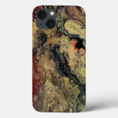 Sonnenaufgang in der Wüstenmalerei in Sandtönen Case-Mate iPhone Hülle (Rückseite)