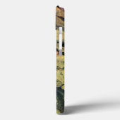 Sonnenaufgang in der Wüstenmalerei in Sandtönen Case-Mate iPhone Hülle (Rückseite / Links)