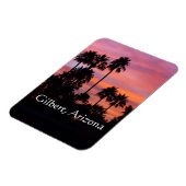Sonnenaufgang in Gilbert, Arizona Magnet (Linke Seite)