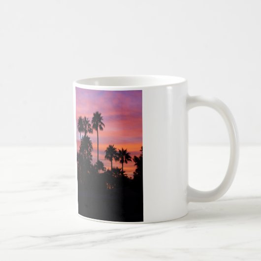 Sonnenaufgang in Gilbert, AZ Kaffeetasse (Rechts)